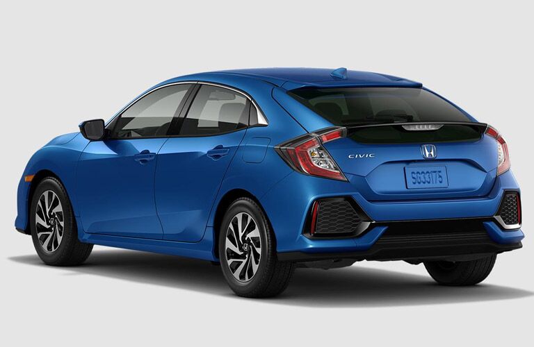 2017 Honda Civic Hatchback EX sport rear end