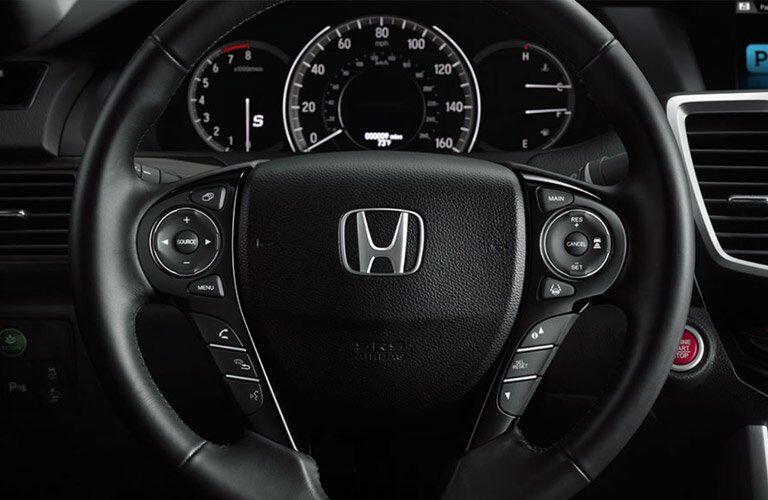 2017 honda accord ex-l leather steering wheel