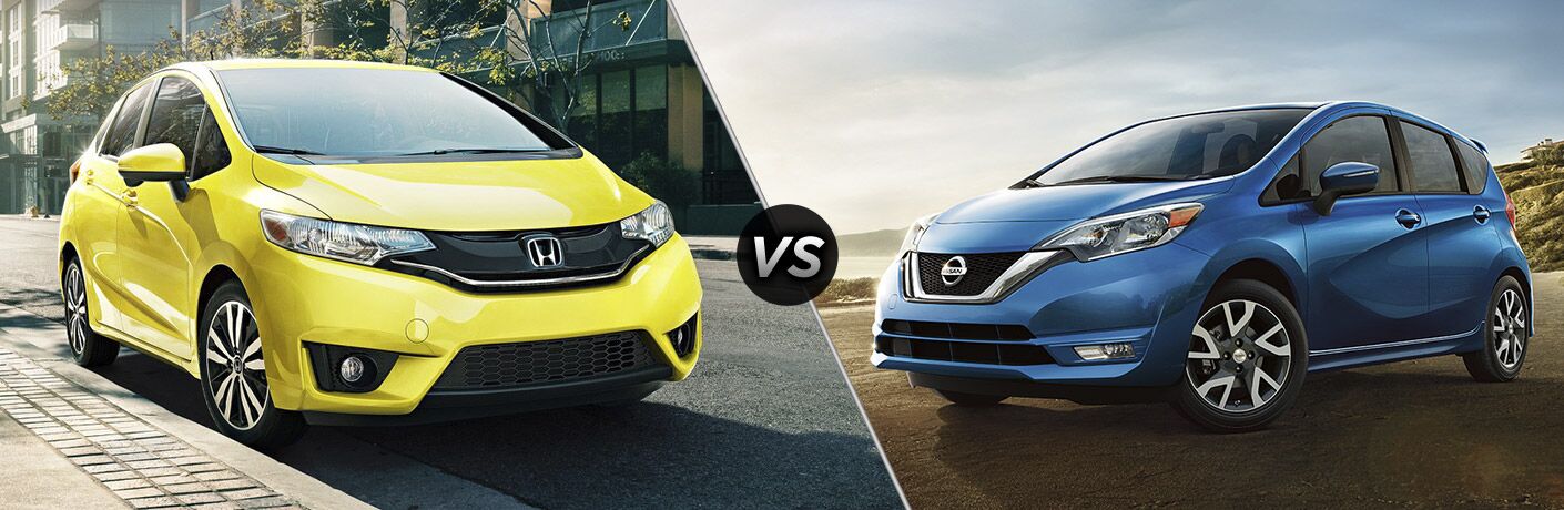 2017 Honda Fit EX-L vs 2017 Nissan Versa Note SL