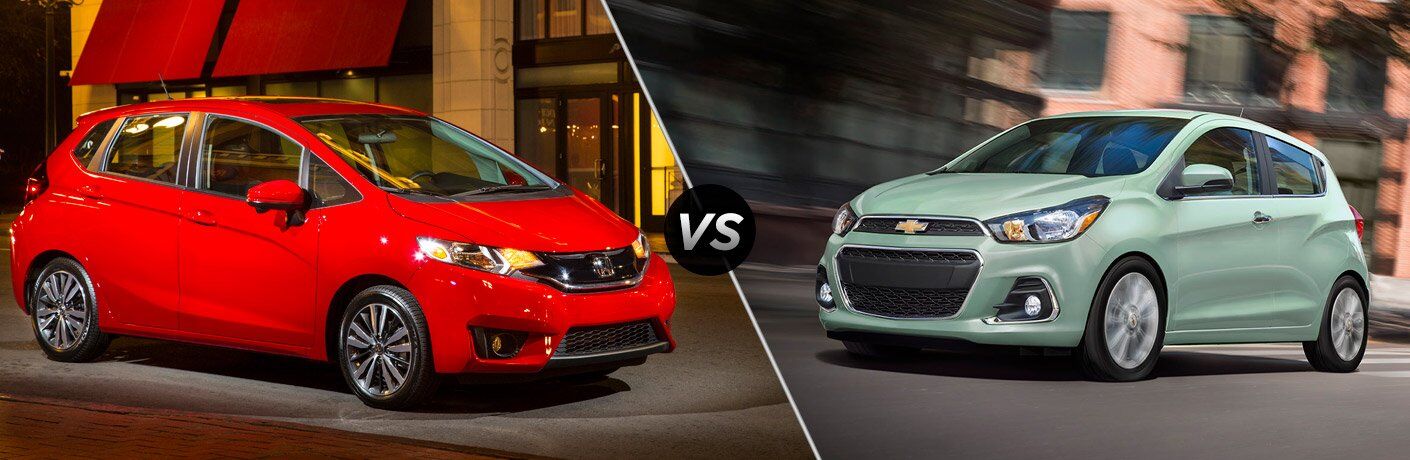 2017 Honda Fit Lx Vs 2017 Chevy Spark Ls