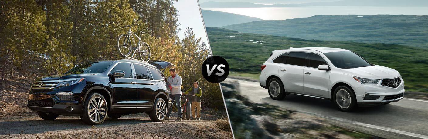 2017 Honda Pilot Vs 2017 Acura Mdx