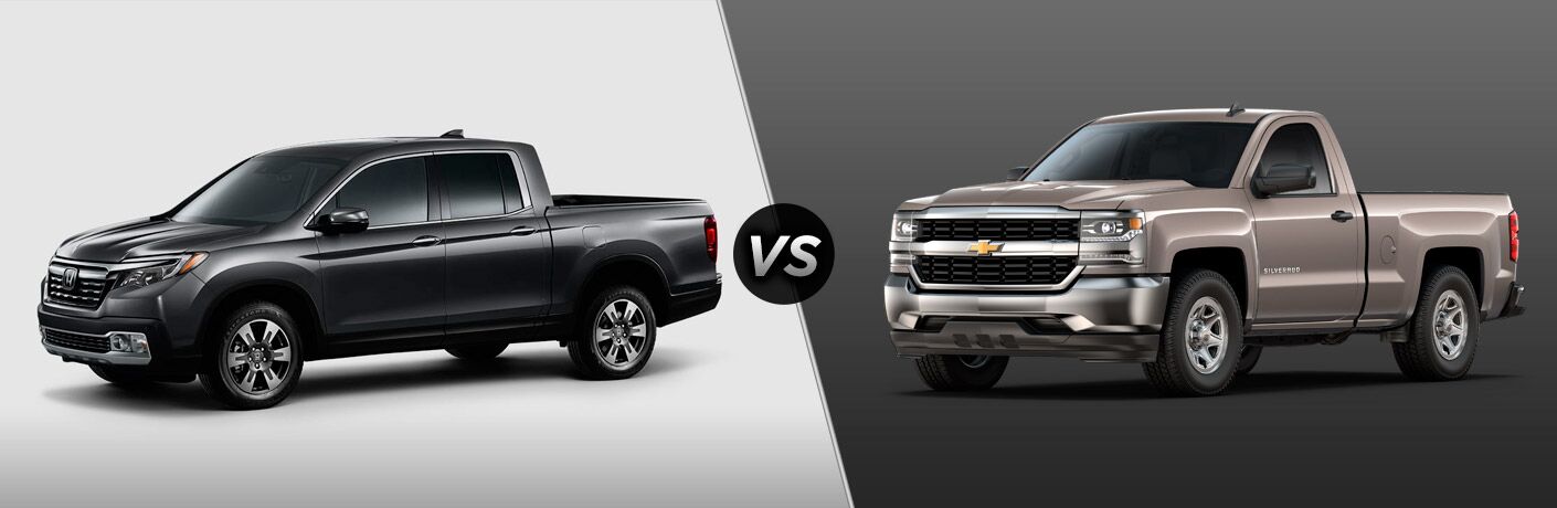 2017 Honda Ridgeline Vs Chevy Silverado 1500