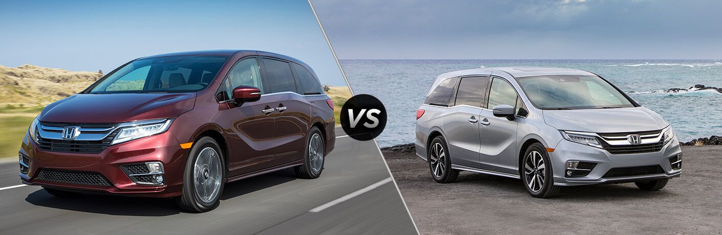 Honda Odyssey 2019 Model Comparison Chart