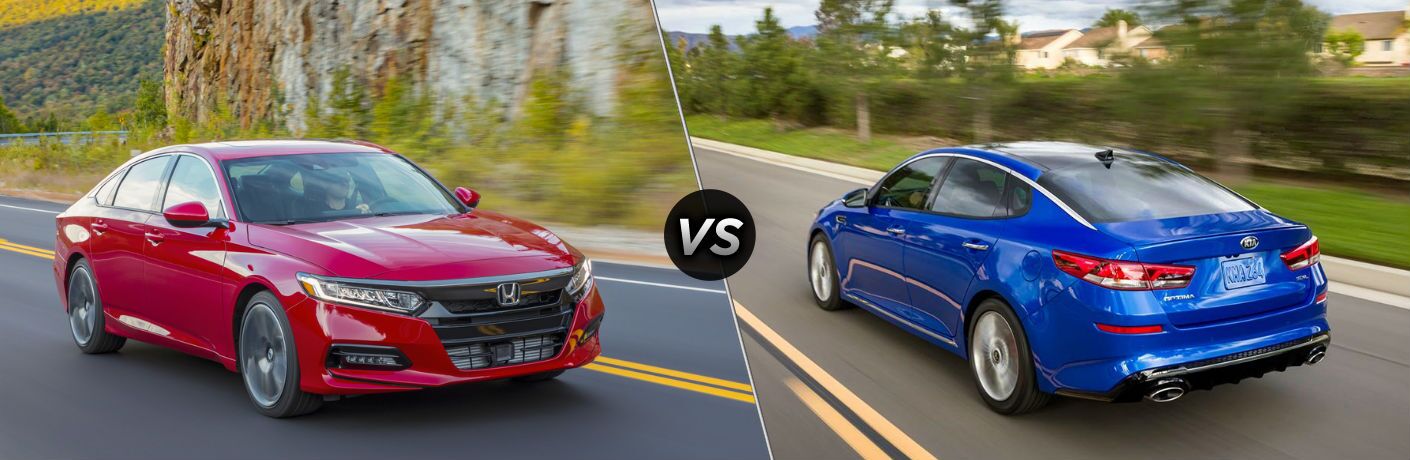 2019 Honda Accord Vs 2019 Kia Optima