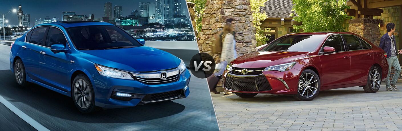 2017 Honda Accord Hybrid Vs Toyota Camry Se