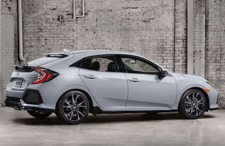 2017 Honda Civic Hatchback Sporty Exterior Features