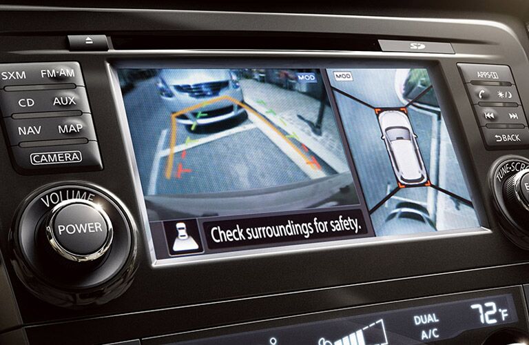 rearview camera of 2016 nissan rogue