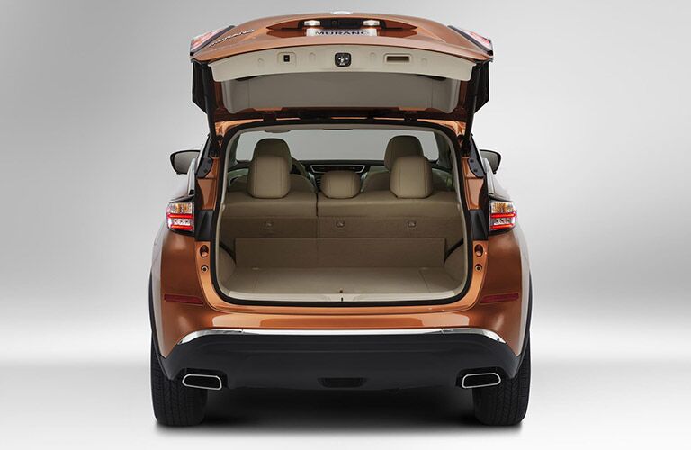 View of the 2016 Nissan Murano Tailgate and Cargo Space