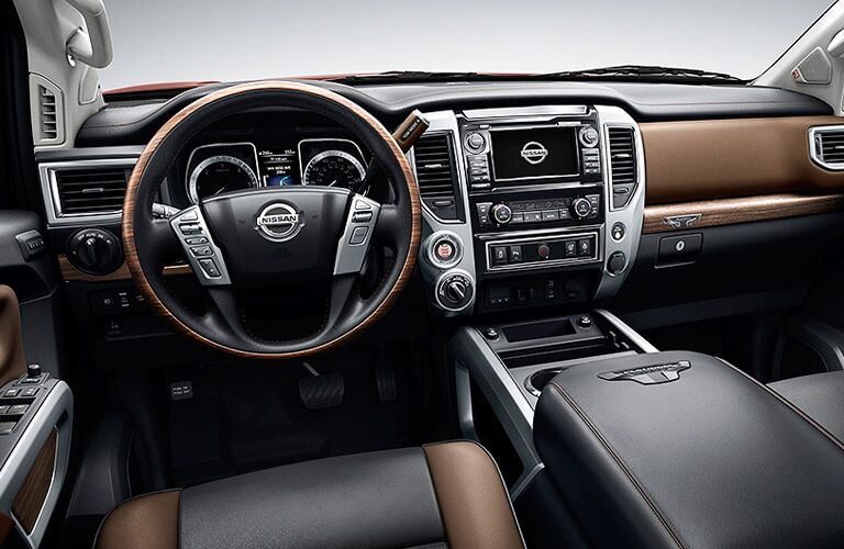 interior design of nissan titan xd