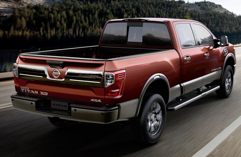 bed of 2016 nissan titan