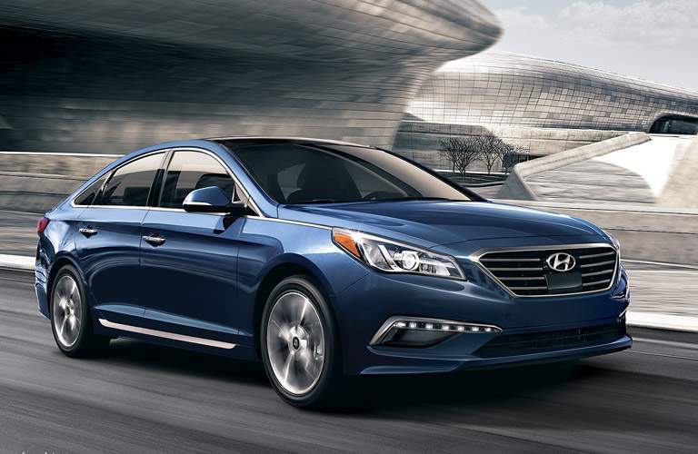 2016 Hyundai Sonata in blue