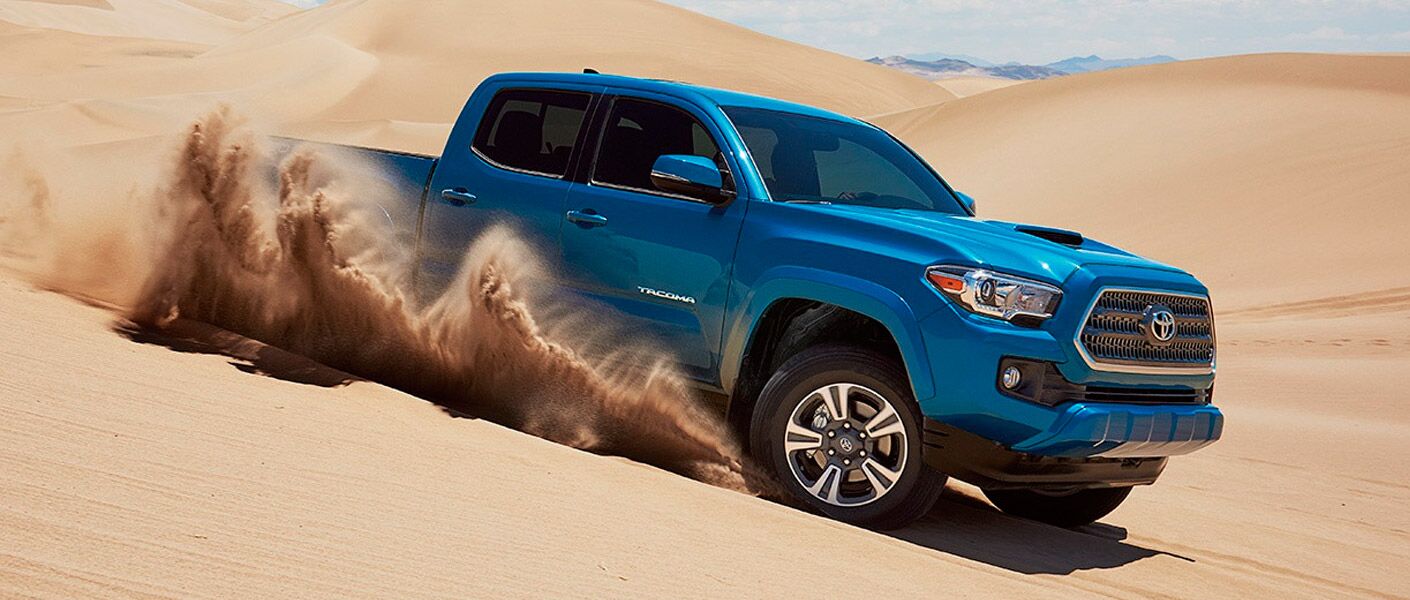 2017 Toyota Tacoma in blue