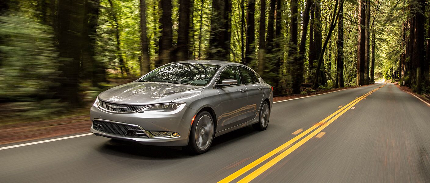 2017 Chrysler 200 in gray
