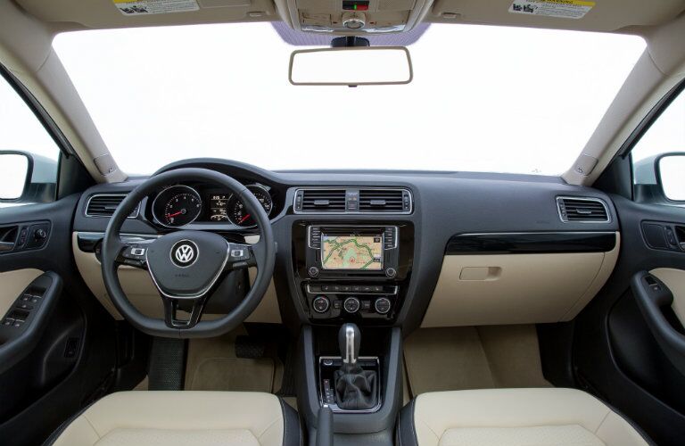 interior design and layout of 2016 volkswagen jetta