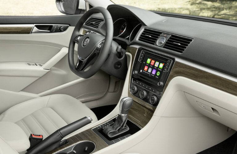 MIB II infotainment center in volkswagen passat