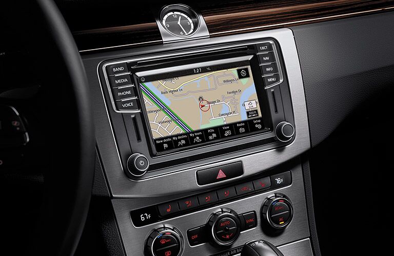 infotainment system of vw cc