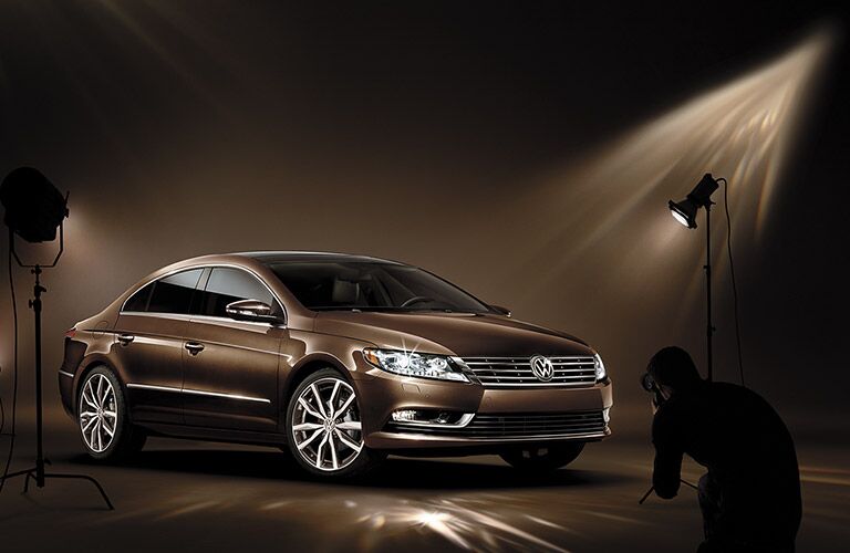 front side and grille of vw cc