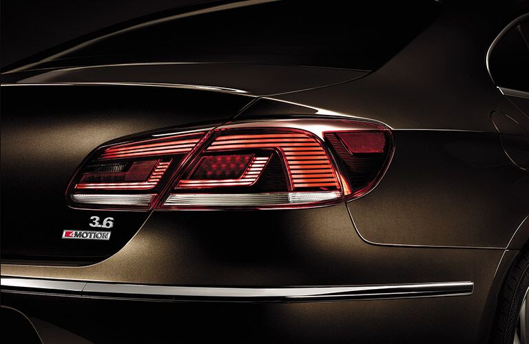 taillights of 2016 volkswagen cc