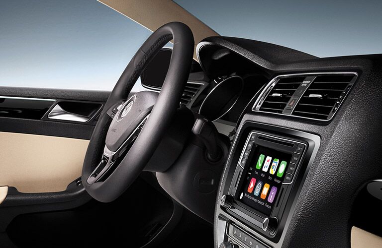 volkswagen touchscreen with apple carplay