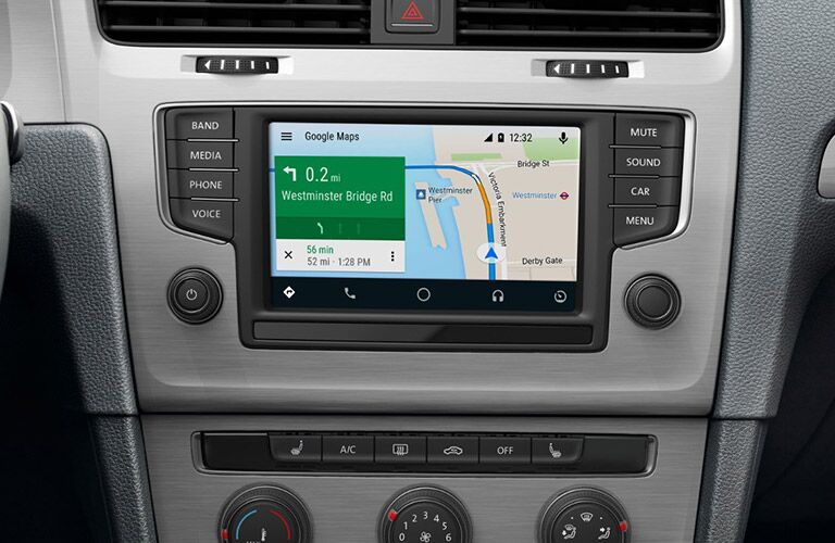 2017 vw golf with android auto