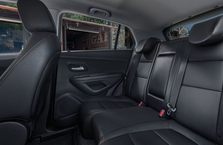 Interior view of seating in 2019 Chevrolet Trax