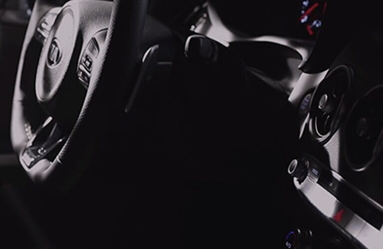 Steering wheel in the 2019 Kia Stinger