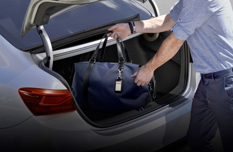 Open trunk of the 2020 Kia Forte