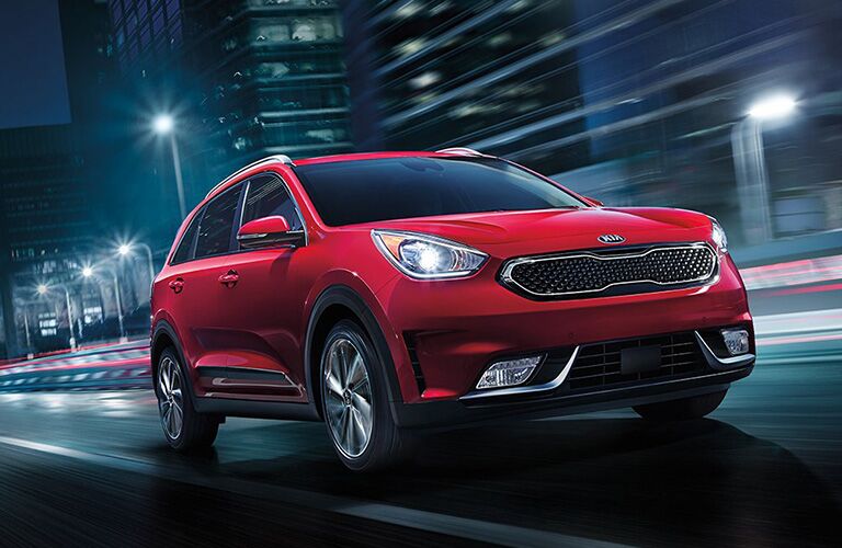 Red 2020 Kia Niro