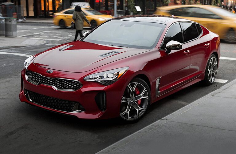 Red 2020 Kia Stinger