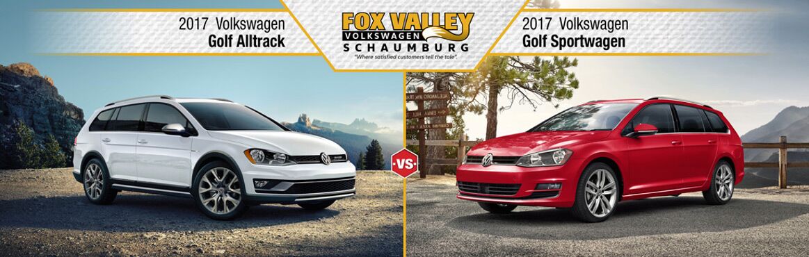2017 Volkswagen Alltrack vs. Sportwagen| Fox Valley Schaumburg