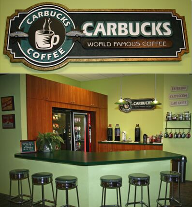 Carbucks Coffee Shop at Island Lincoln