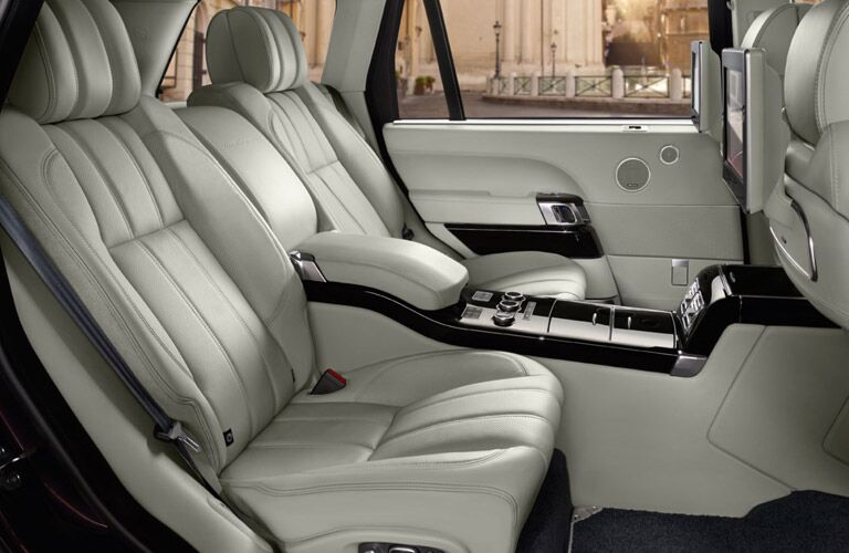 2016 Range Rover interior second row seats