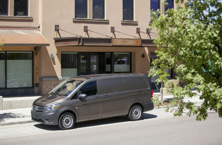 Brown Mercedes-Benz Metris Van Exterior