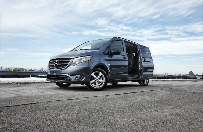 Navy Blue Mercedes-Benz Metris Van