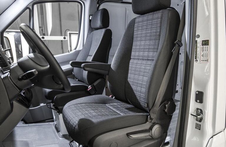 2017 Mercedes-Benz Sprinter Cargo Van front seats