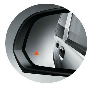 Does the Mercedes-Benz Cargo Van have a blind spot monitor system?