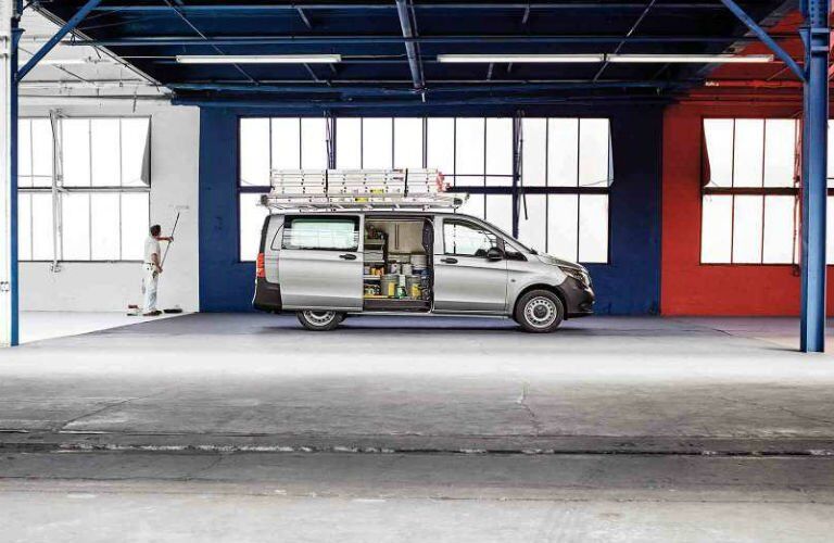 Mercedes-Benz van sliding doors
