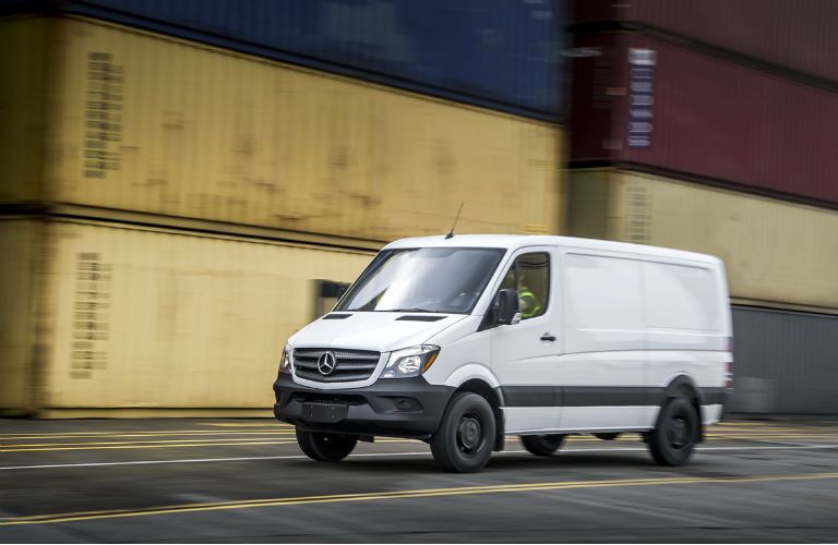 Sprinter in White