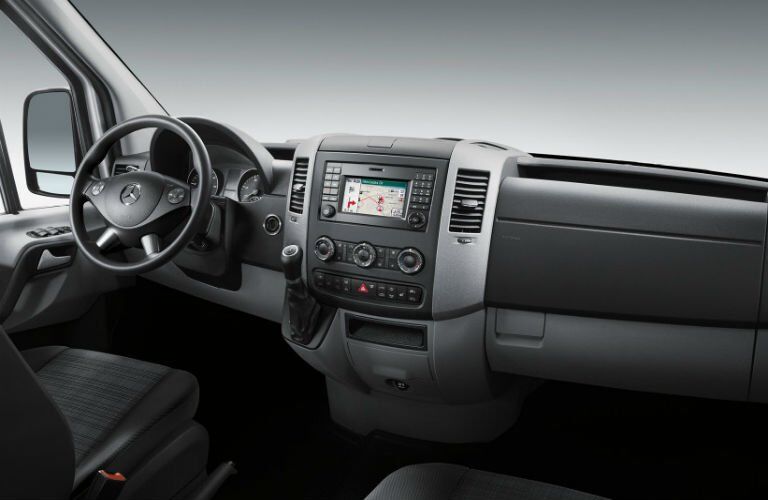 Mercedes-Benz of Sprinter Cargo Van interior