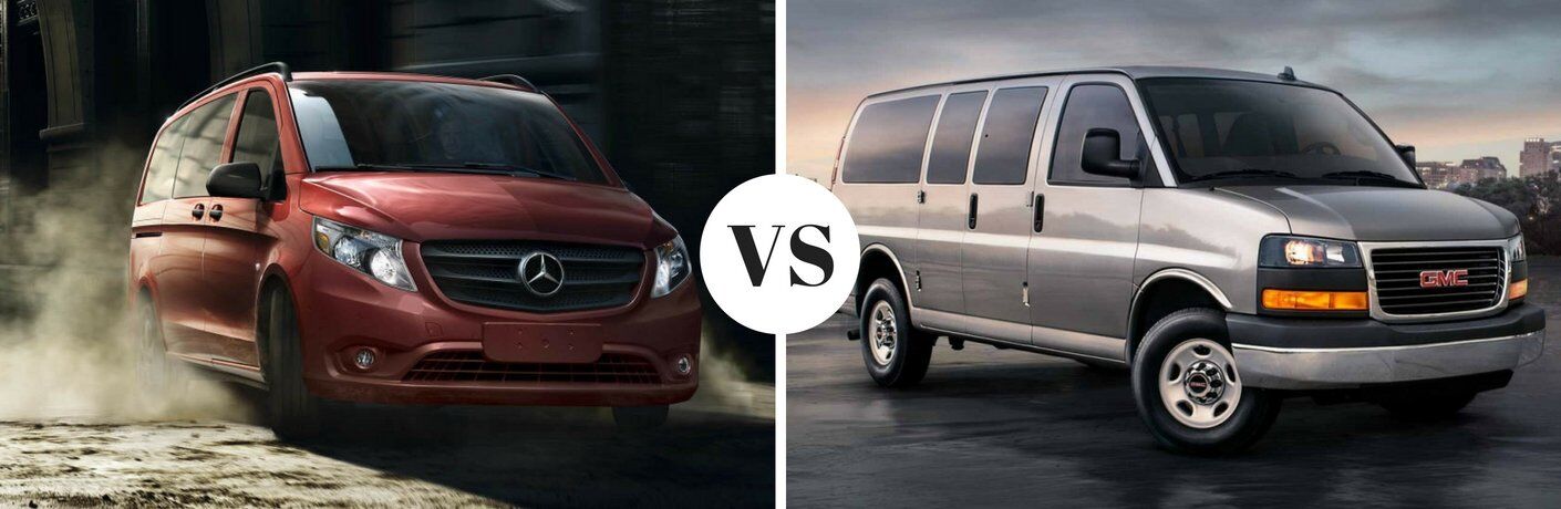 2016 Mercedes Benz Sprinter Passenger Van Vs 2016 Gmc