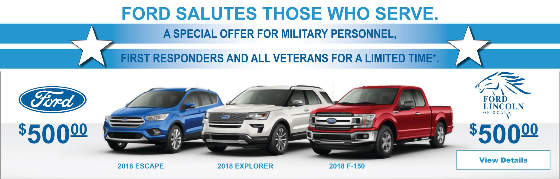 ford salutes