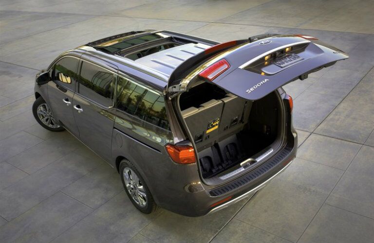 2017 Kia Sedona Cargo Capacity