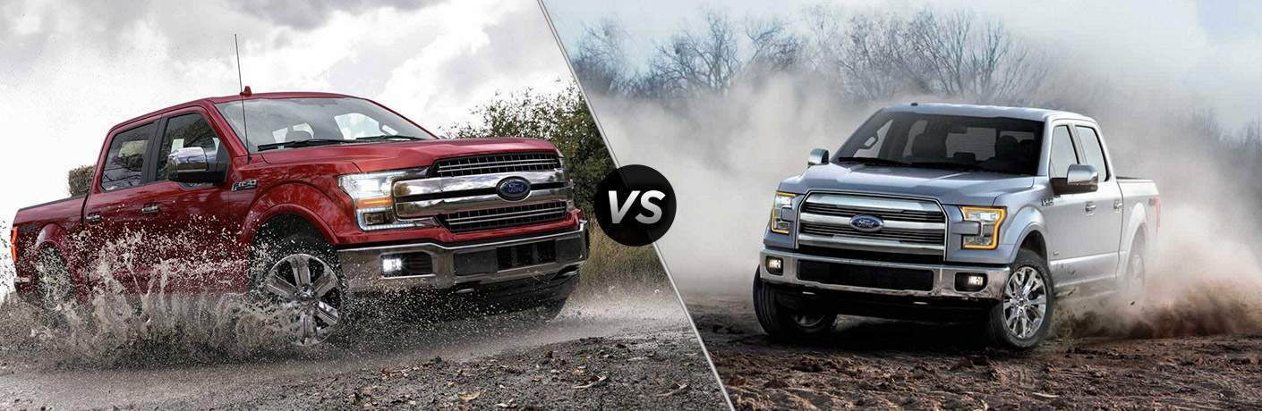 2018 Ford F-150 vs 2017 Ford F-150