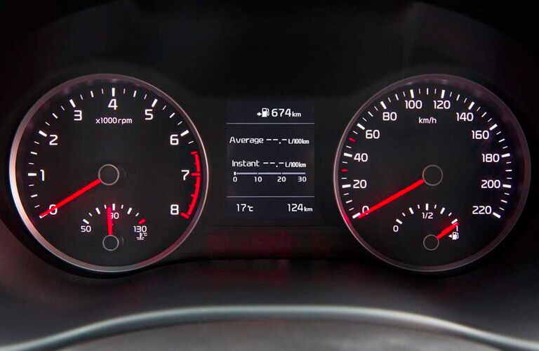 2017 kia rio instrument panel