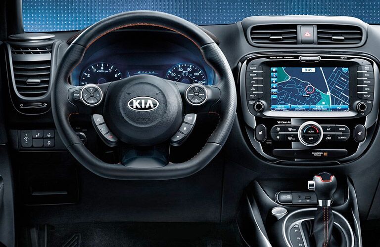 2017 Kia Soul Dashboard with Kia UVO Touchscreen