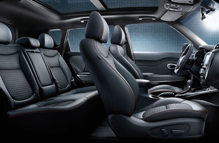 Cutaway View of 2017 Kia Soul Seating