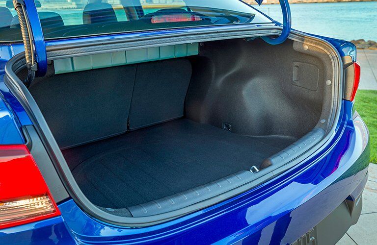 2018 Kia Rio Blue Exterior Trunk Open