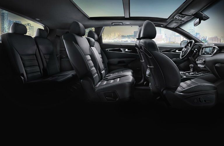 Seating in 2019 Kia Sorento