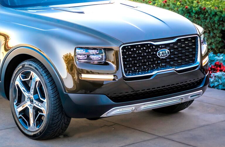2020 Kia Telluride front grille