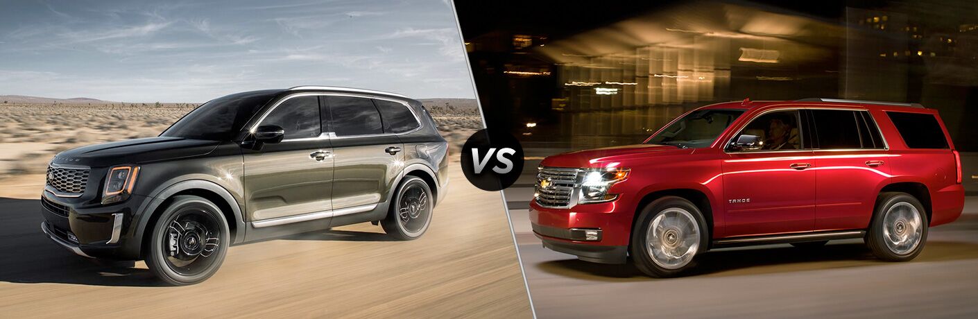 2020 Kia Telluride Vs 2019 Chevy Tahoe
